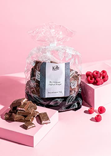 KoRo - Biologische gebroken chocolade met frambozenyoghurt | 1 kg - Image 3