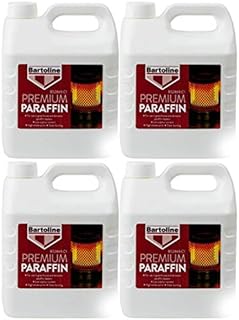 Bartoline Premium Grade Paraffin - 4 x 4 Litre (16 litres)