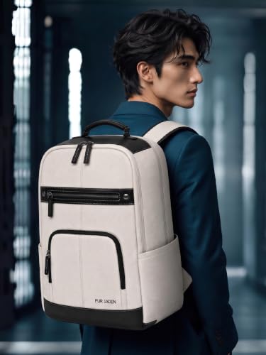 Image of FUR JADEN Laptop Backpack With 15.6 Inch Laptop Compartment | Water Resistant For College School Work for Men & Women