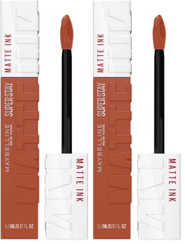 Image of Maybelline New York Superstay Matte Ink Liquid Lipstick, Insider (Pack of 2)