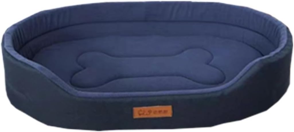 Orthopedic Large Dog Bed with High-Density Egg-Crate Foam, Waterproof Oxford Fabric, 4-Sided Bolster, Removable Cover & Non-Slip Bottom – Durable & Washable Sofa for Big Dogs(Green,40 * 26 * 7in)