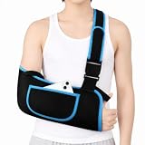 Arm Sling Shoulder Immobilizer for Men & Women, Rotator Cuff Support Brace