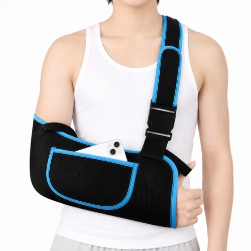 Image of Arm Sling Shoulder Immobilizer for Men & Women, Rotator Cuff Support Brace