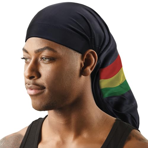 π₯ 10 Best Dreadlock Sleeping Caps for 2025 9 Titan Tea Tree & Coconut Treatment Spandex Dreadlock Cap Jumbo Stripe Headband Black