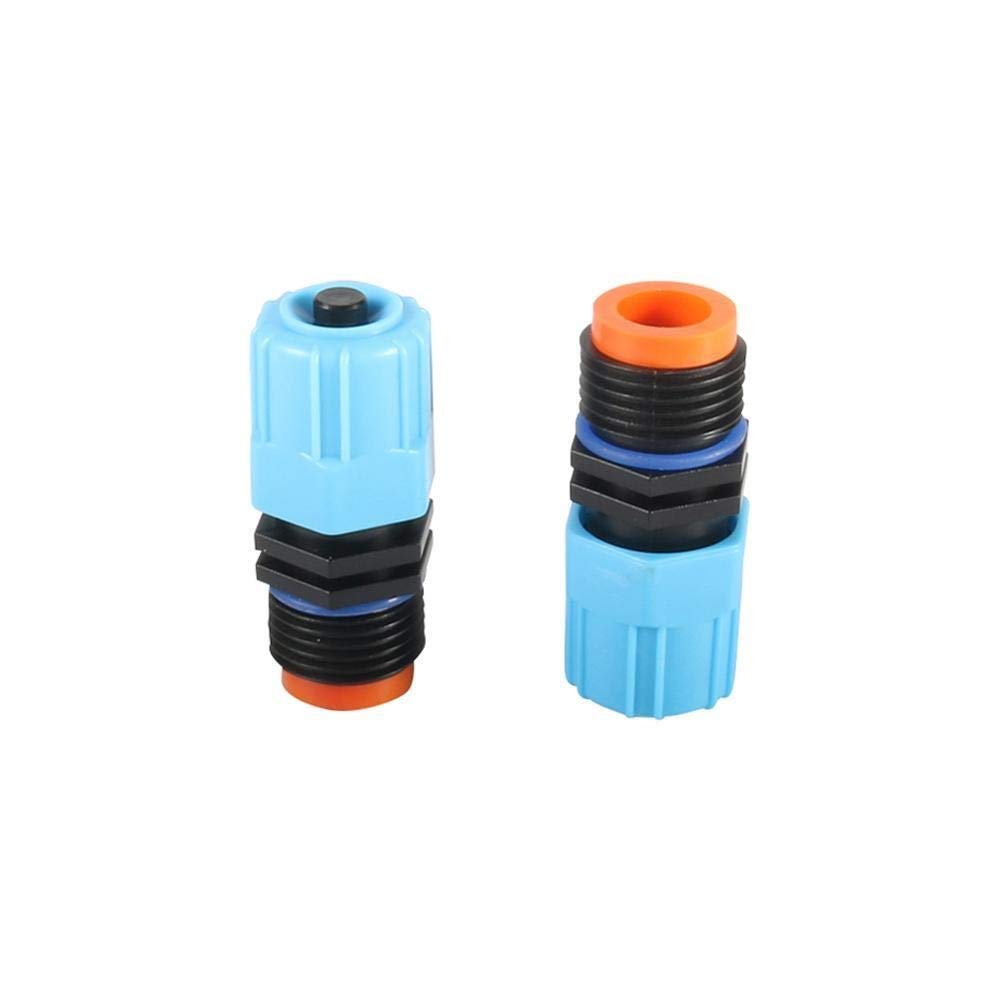 Xiaochen Annaffiatura del Giardino irrigazione del Prato in 100 Pz Larga Scala 1/2" Filettatura Maschio Regolabile atomizzazione Sprinkler agricolo irrigazione del Giardino Greening Watering ugelli
