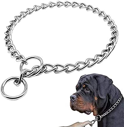RvPaws Pet Neck (3mm x 50cm) Chok Collar Chain - Stainless Steel Collar Chain Metal P Chain Slip Collar for Pet Training/Walking Choker - Small (B0BQBGZS7Q) Amazon Price History, Amazon Price Tracker