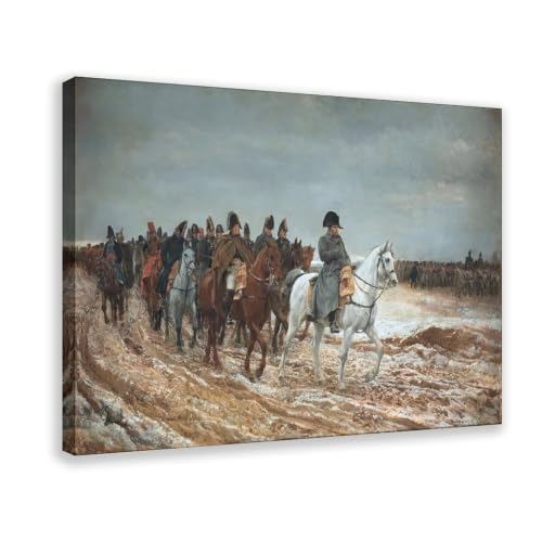 Impression sur toile Napoléon Meissonier pour créer un salon style maison de maître
