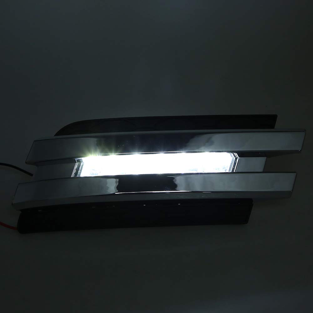 LED Daytime Running Lights 5000K 8000K de alto rendimiento Energía eficiente a prueba de golpes a prueba de agua a prueba de agua para Mercedes GL450 X164 2006 2009 Modelos