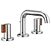 Brizo 65337LF-LHP-ECO Litze 1.2 GPM Widespread Bathroom Faucet with Drain Assemb, Chrome