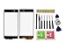Flügel für Sony Xperia Z2 L50W D6502 D6503 Touchscreen Display Digitizer Glas Schwarz Bildschirm Frontglas (Ohne LCD) Ersatzteile & Werkzeuge & Kleber