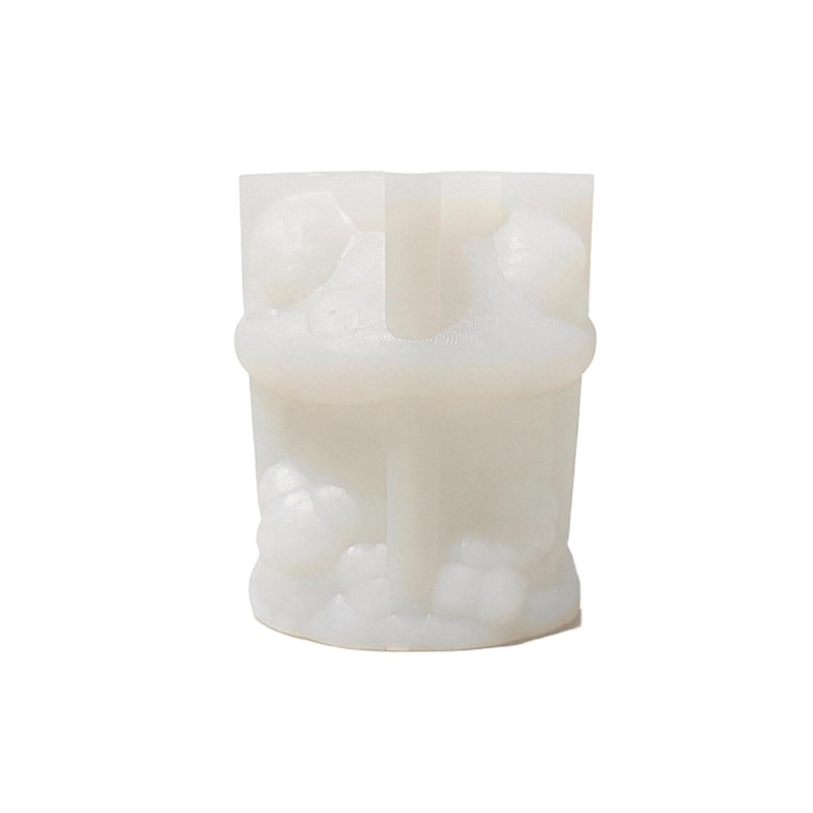 ZEPFJHE Hare Mushroom House Silicone Easy Demolding Multipurpose Silicone for Soap Holiday Decoration Soap Making Cast Elastomer