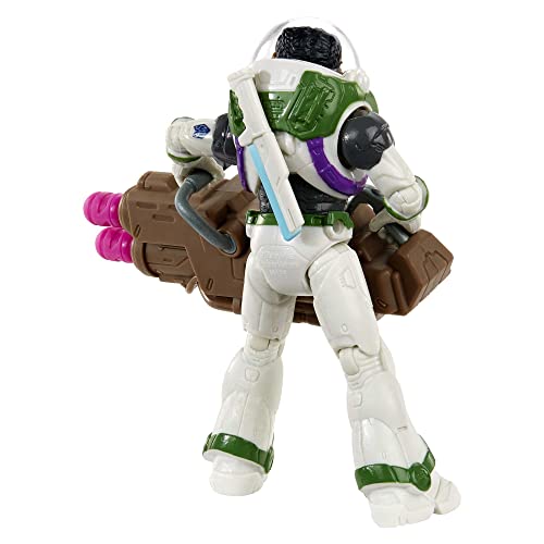 Buzz Lightyear Buzz ’Éclair Figurine Articulée Izzy Hawthorne avec 12 points d’articulation mouvement de frappe à ’épée laser et accessoires Jouet Enfant Dès HHJ88 - vue 5