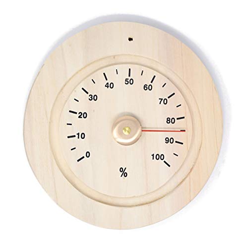 ALEKO WJ01 Hygrometer for Sauna Handcrafted from Finnish Pine
