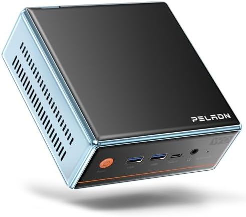 PELADN WO4 Mini PC,AMD Ryzen5 5500U (6C/12T up to 4.0Ghz), 16GB DDR4 3200MHz, 512GB NVME SSD Desktop Computer, Triple Output/WiFi6/BT5.2/DP1.4/HDMI2.0/USB3.2/Win11 Pro for Gaming/Office/Home PELADN WO4 Mini PC,AMD Ryzen5 5500U (6C/12T up to 4.0Ghz), 16GB DDR4 3200MHz, 512GB NVME SSD Desktop Computer, Triple Output/WiFi6/BT5.2/DP1.4/HDMI2.0/USB3.2/Win11 Pro for Gaming/Office/Home