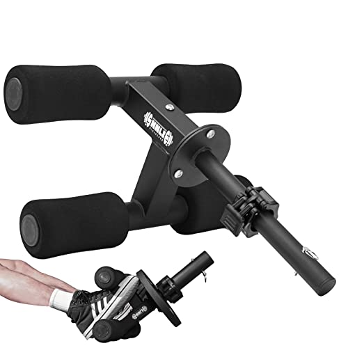 Shnlie Tib Bar, Tibialis Trainer, Tibia Dorsi - Máquina de elevación de pantorrillas para entrenamiento de fuerza de tobillo/espinilla, entrenamiento de piernas, se adapta a discos de peso de 1