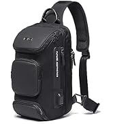 OZUKO Sling Backpack Sling Bag Crossbody Backpack Shoulder Casual Daypack Rucksack for Men