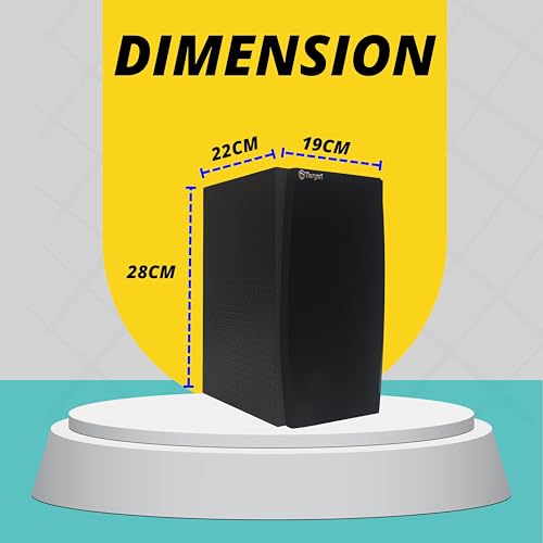 Image of Target TT-309 HI-FI Sound Multimedia Speakers (2 NOS) 6inches with TWEETERS 120 WATTS RMS