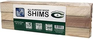 Cindoco Professional Grade All-Purpose Shims, 12 Inches, Shrink Wrap