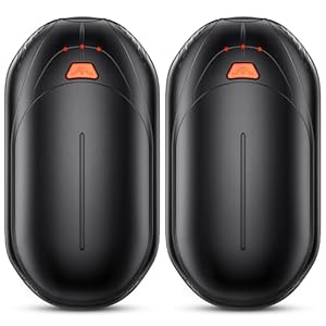 AI Hand Warmers Rechargeable 2 Pack, AI Smart Chips Electric Hand Warmers, 20Hrs Long Safe Heat, Portable Pocket Heater, Gifts for Christmas, Outdoor, Hunting, Golf, Camping Accessories