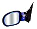 CIPA 90055 Optic Glow Mirrors - Blue