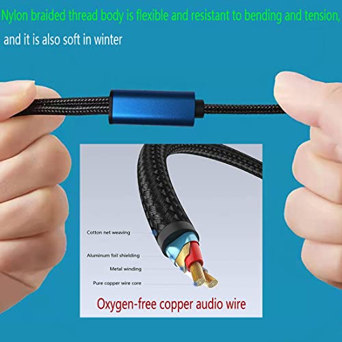 Duoyuting 3.5Mm Aux To Rca Audio Cable, Usb Type C To 2Rca Adapter, 2 In 1 Audio Cable With Dac, For Android Phone Tablet Dvd To Speaker Amplifier Home Theater Car Stereo Etc (4Ft) #TOP3