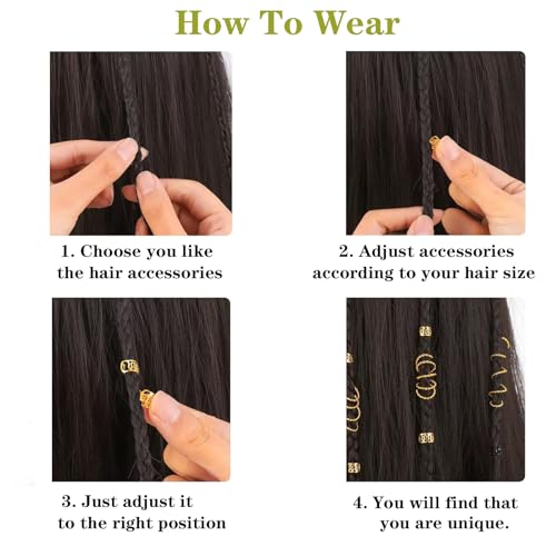 Accesorios de joyería para cabello Tuefuzy 110 piezas miniatura 7