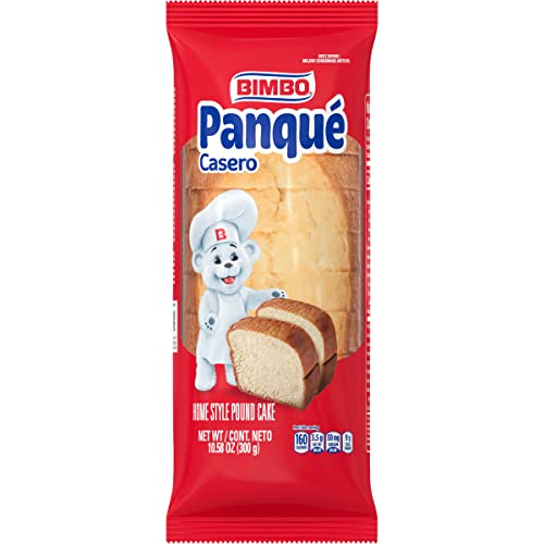 Bimbo Panqué Casero Pound Cake, Home Style Pound Cakes, 10.58 oz Bag
