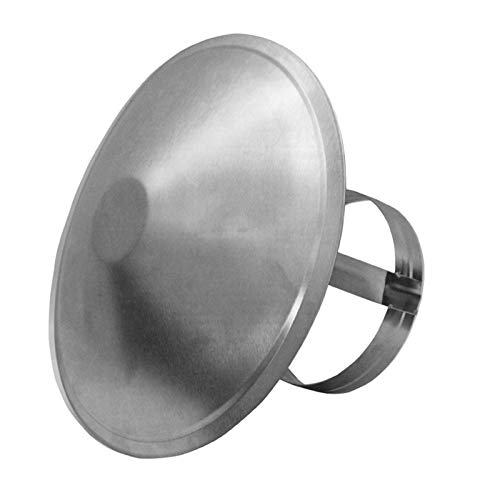 Chapeau de cheminee 80mm en acier inoxydable anti pluie pour conduit de cuisine et usine