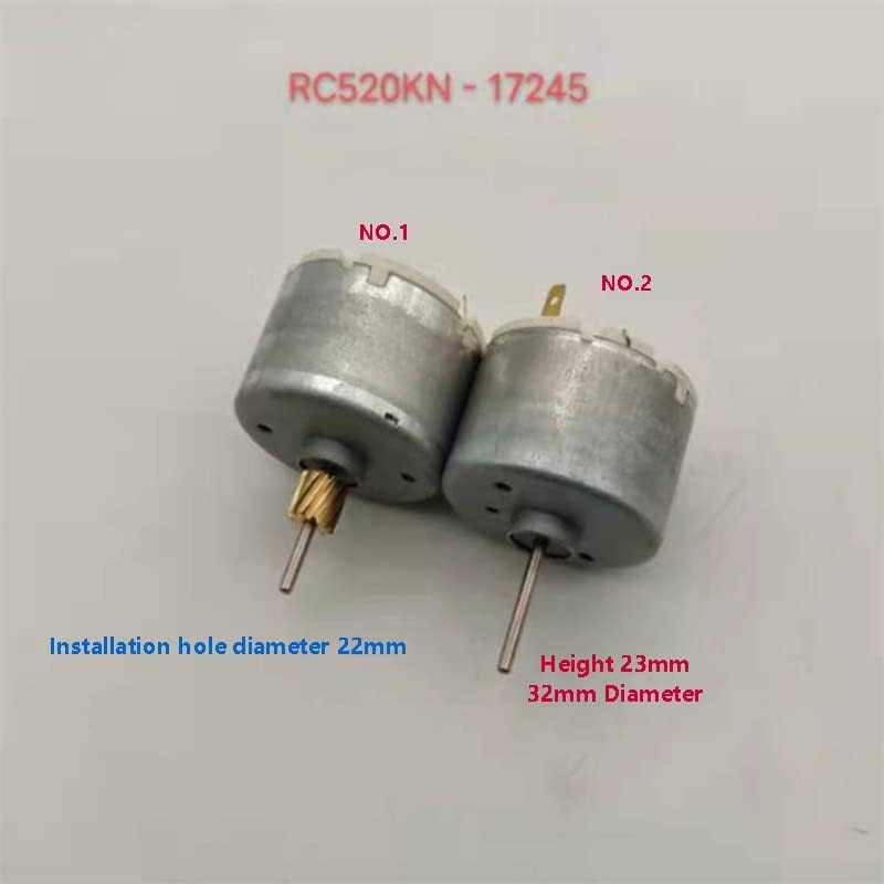 Rc520kn-17245 Sweeping Robot Micro Dc Motor With Carbon Brush, Super Wear-resistant - Dc Motor - - (Speed(RPM): Motor and gear)