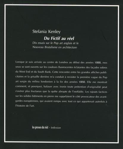 Du fictif au réel : Dix essais sur le Pop art anglais et le Nouveau brutalisme en architecture