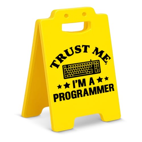 Funny Programmer Desk Sign