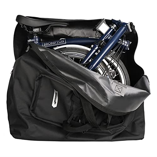 UBORSE Sac de Transport Vélo 16 Pouces Housse de Roue Vélo Pliable Imperméable Housse Protection Vélo Pliant Porte-Vélo Étanche pour Cyclisme Voyage