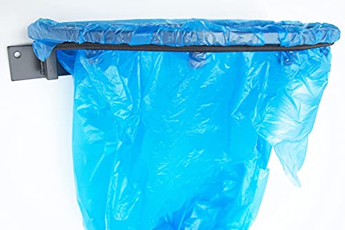 QLS Müllsackhalter U1 Müllsackständer Wandbefestigung Wandhalter Wandmontage Abfallhalter 35 L 240 L - Image 8