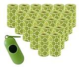 CAKOVANO Dog Poop Bags with Dispenser, 400 Biodegradable Dog Waste Bags, Compostable Pet Doggie Poo...