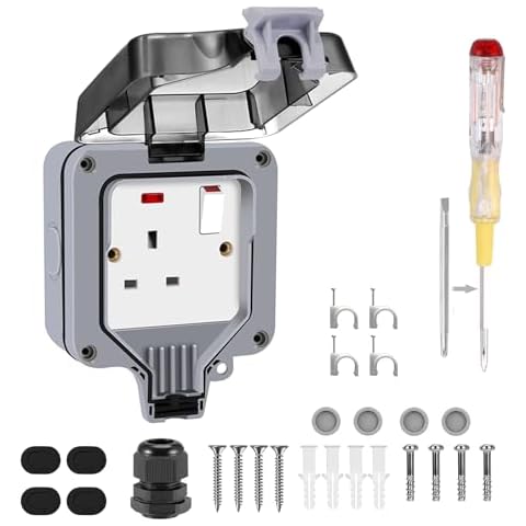 Drezesov IP66 Waterproof Outdoor Power Socket Cover
