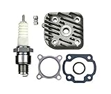 NEU 70ccm TUNING ZYLINDERKOPF 47mm mit ZÜNDKERZE ____ Das kit enthält: ____ - Zylinderkopf ____ - Zündkerze ____ - Zylinder Dichtungssatz ____ Achtung: die Set benötigt verwendung die Zündkerze mit Gewindelänge 12,7mm. ____ Schauen Sie bitte aud die Schema des Zündkerze im beschreibung des Auktion. ____