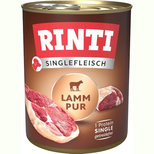 Produktbild von Rinti Singlefleisch Lamm Pur - 6 x 800 g