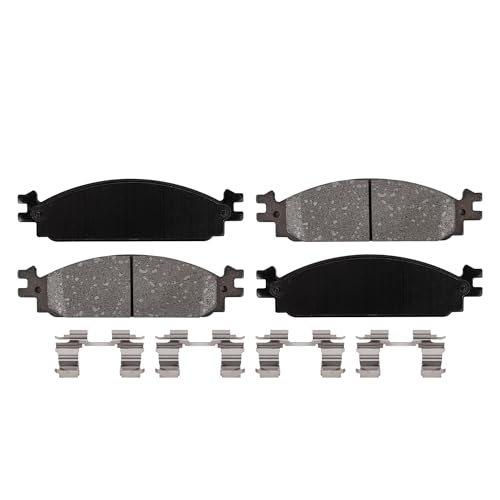 Image of Detroit Axle - Front Brake Pads for 2009-2011 Ford Flex 2010 Ford Taurus