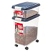 IRIS Airtight Pet Food Treat Storage Container Combo, Blue