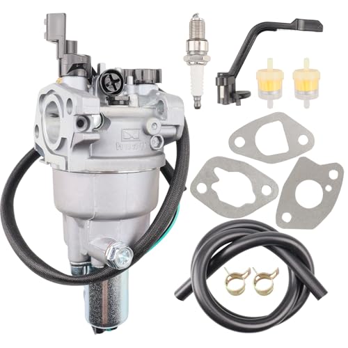 HUAYI Carburetor 76533 for Champion 4000W 4375W 4750W Dual Fuel Generator Model100524 100628 100307 100397 100401 100456 100479 Replaces 27.131000.05, 27.131000.08, 27.131000.13