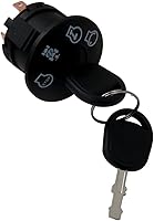 Vista 1 de 532163968 532175566 Interruptor de encendido Interruptor de llave de encendido ABS con reemplazo de llave para John Deere G110, L100, L118, L120