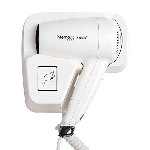 interhasa! 1200W Wall Mount Hair dryer for bathroom hotel