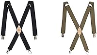 Vista 26 de Dickies - Tirante para hombre, 1 1/2 pulgadas, con clip recto, ajustable X