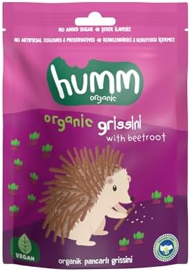 Humm Organic Organik Vegan Pancarlı Grissini - 55g - Görsel 1