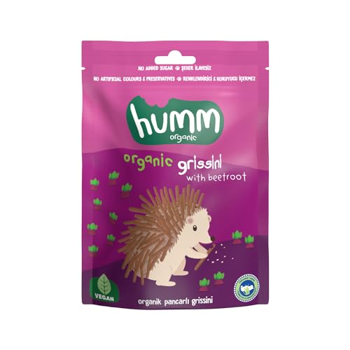 Humm Organic Organik Vegan Pancarlı Grissini - 55g