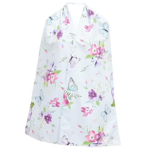 Babero adulto ajustable y plegable de poliéster lavable que evita manchas en la ropa