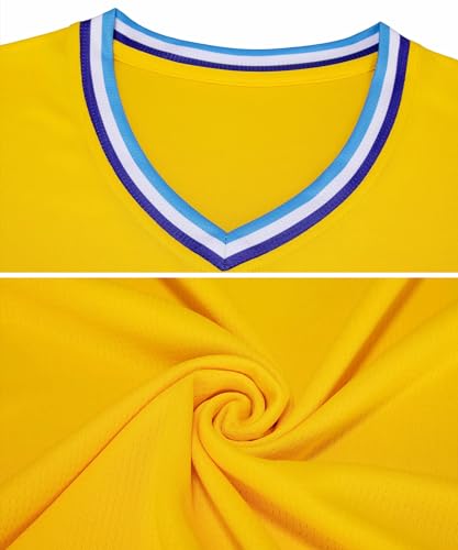 Boys Girls Basketball Jersey Shirt and Shorts with Matching Basketball Socks3