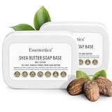 Base de jabón de manteca de karité de 4, base de jabón blanco natural de manteca de karité