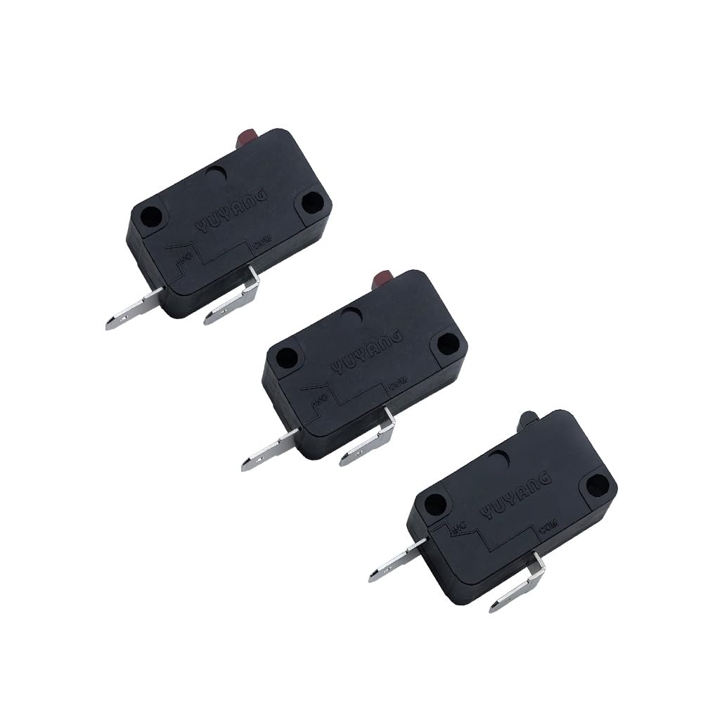 LF-10-02 Micro Limit Switch 2 Pins16A 125V/250V Door Interlock 2NO