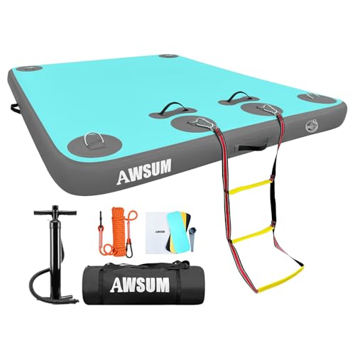 AWSUM Inflatable Floating Dock